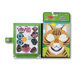 Melissa and Doug Make-a-Face Pets Reusable Sticker Pad - On the Go Travel Activity
