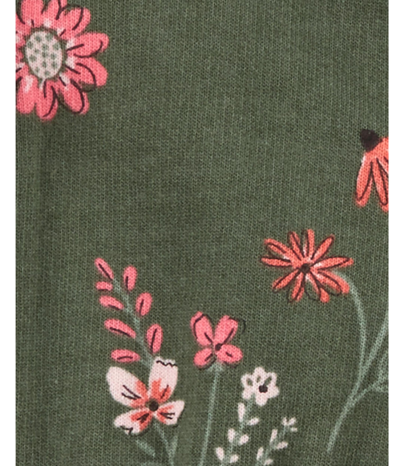 Carters Girls 0-24 Months 3-Piece Floral Little Vest Set
