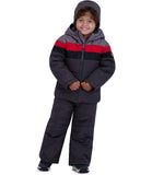 Rothschild Boys 4-7 Colorblock 2-Piece Snowsuit with Matching Hat