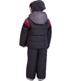 Rothschild Boys 4-7 Colorblock 2-Piece Snowsuit with Matching Hat