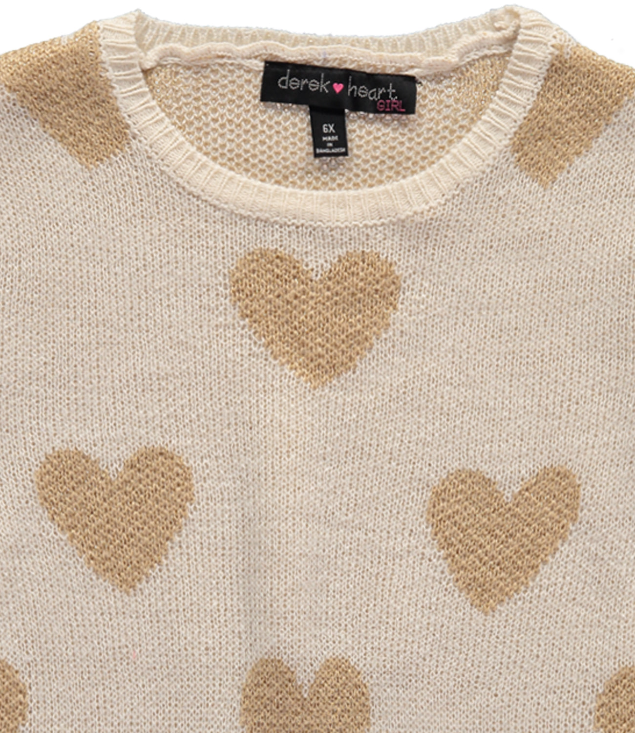 Derek Heart Girls 4-6X Sweater Dress with Matching Scrunchie – S&D Kids