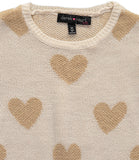 Derek Heart Girls 4-6X Sweater Dress with Matching Scrunchie