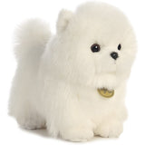 Aurora World Miyoni Pompom Pup Plush - White, 9 inches