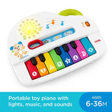 Fisher Price Laugh & Learn Silly Sounds Light-up Piano, Multicolored, Small