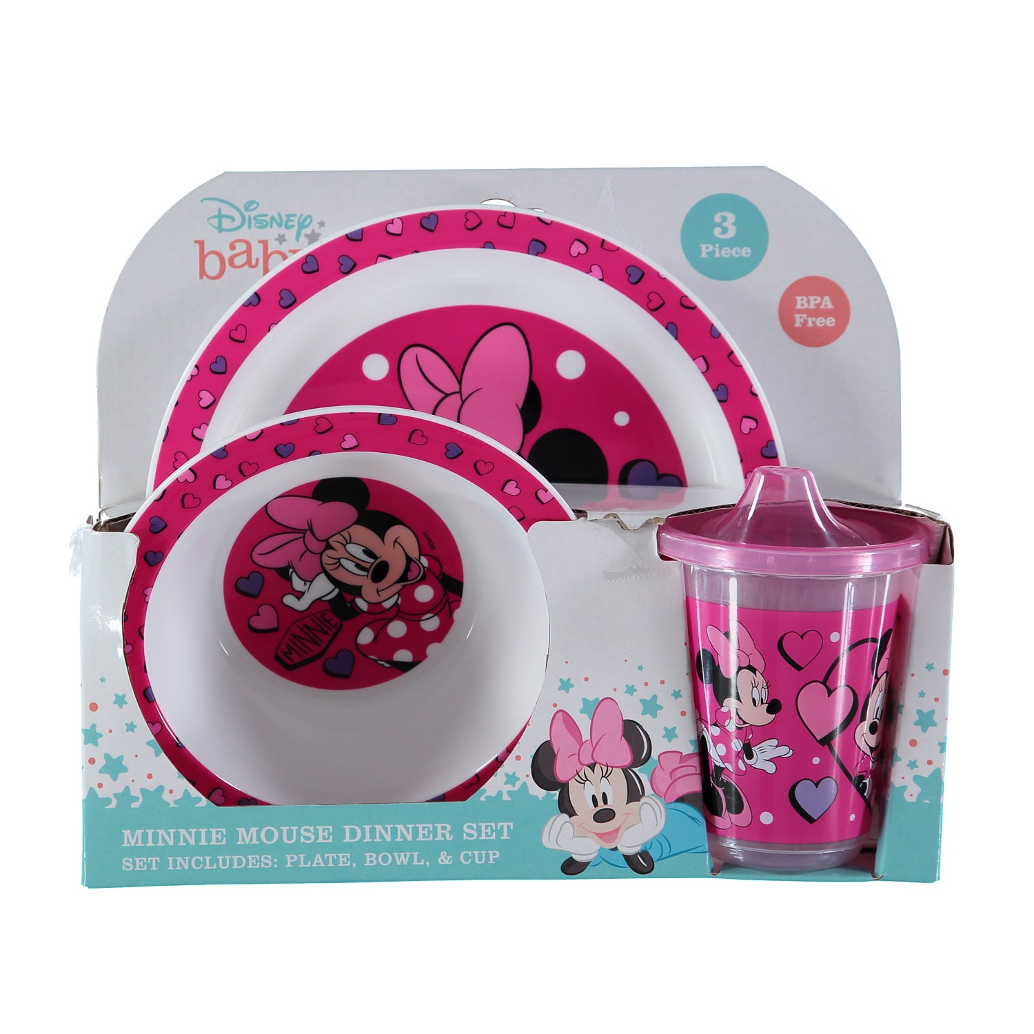 Disney Baby Girl Minnie Mouse 6-Piece Spoon Set