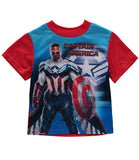 Marvel Boys 4-10 Captain America 3-Piece Pajama Set