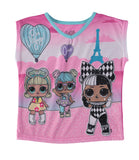 L.O.L. Surprise! Girls 4-10 Bon Voyage 2-Piece Pajama Set