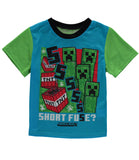 Minecraft Boys 6-12 3-Piece Pajama Set