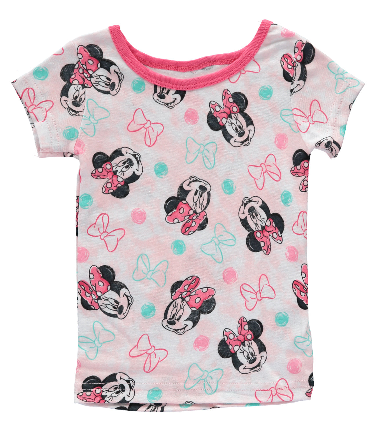 Disney Junior Girls 12-24 Months Minnie Mouse 4-Piece Cotton Pajama Set