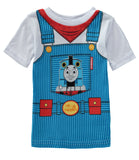 Thomas & Friends Boys 2T-4T 4-Piece Cotton Pajama Set