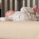 Naturepedic Breathable Organic Crib Mattress - 2-Stage - Lightweight - Baby & Toddler Bed - with Pro
