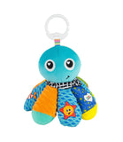 Lamaze Salty Sam Octopus, Clip On Toy, Blue