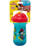 Disney The First Years Mickey Mouse Flip Top Straw Cup - 2pk/9oz