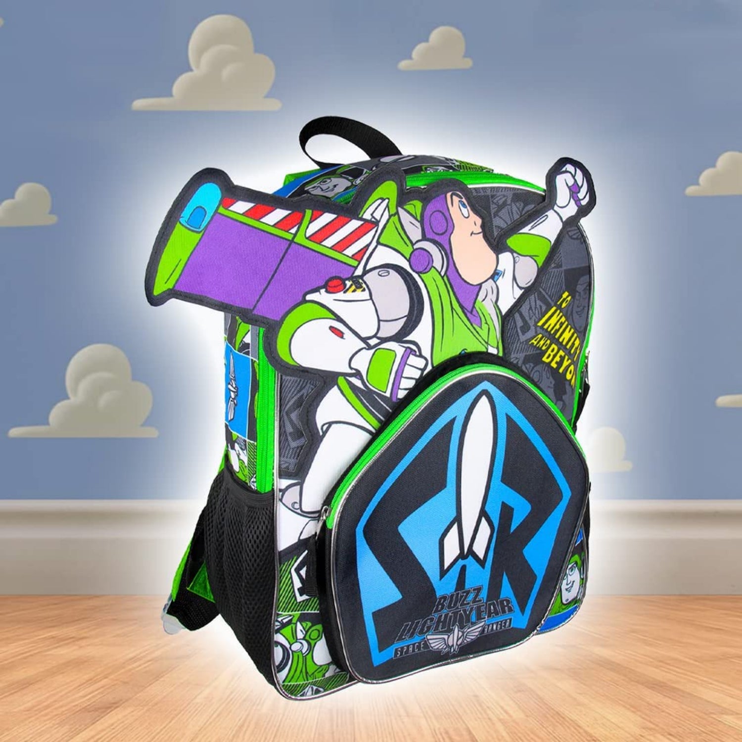Disney Toy Story Buzz Lightyear 3D Backpack