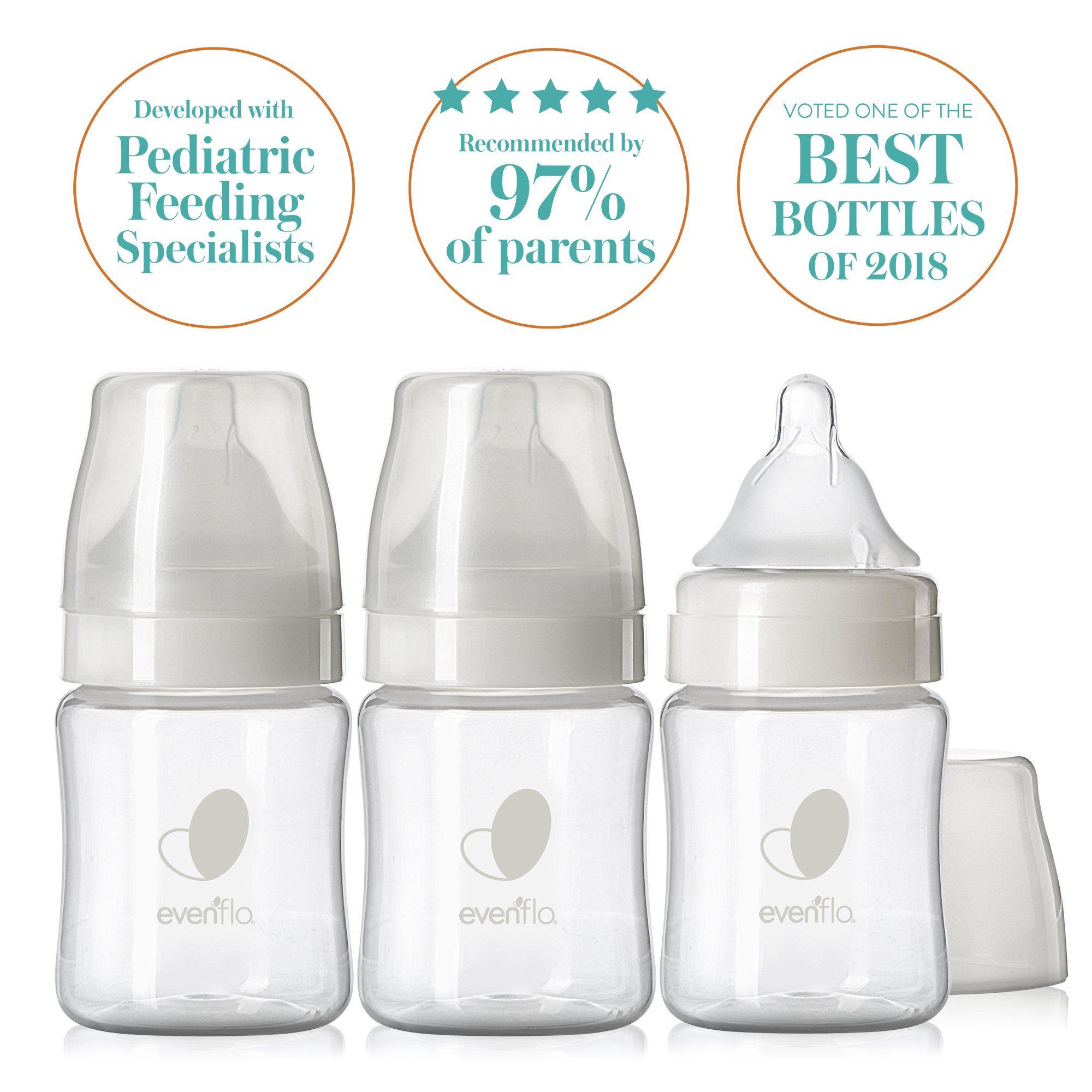 Evenflo Balance+ Wide Neck Baby Bottle - 5oz