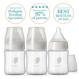 Evenflo Balance+ Wide Neck Baby Bottle - 5oz - 0m+ Slow Flow, 3 Pack