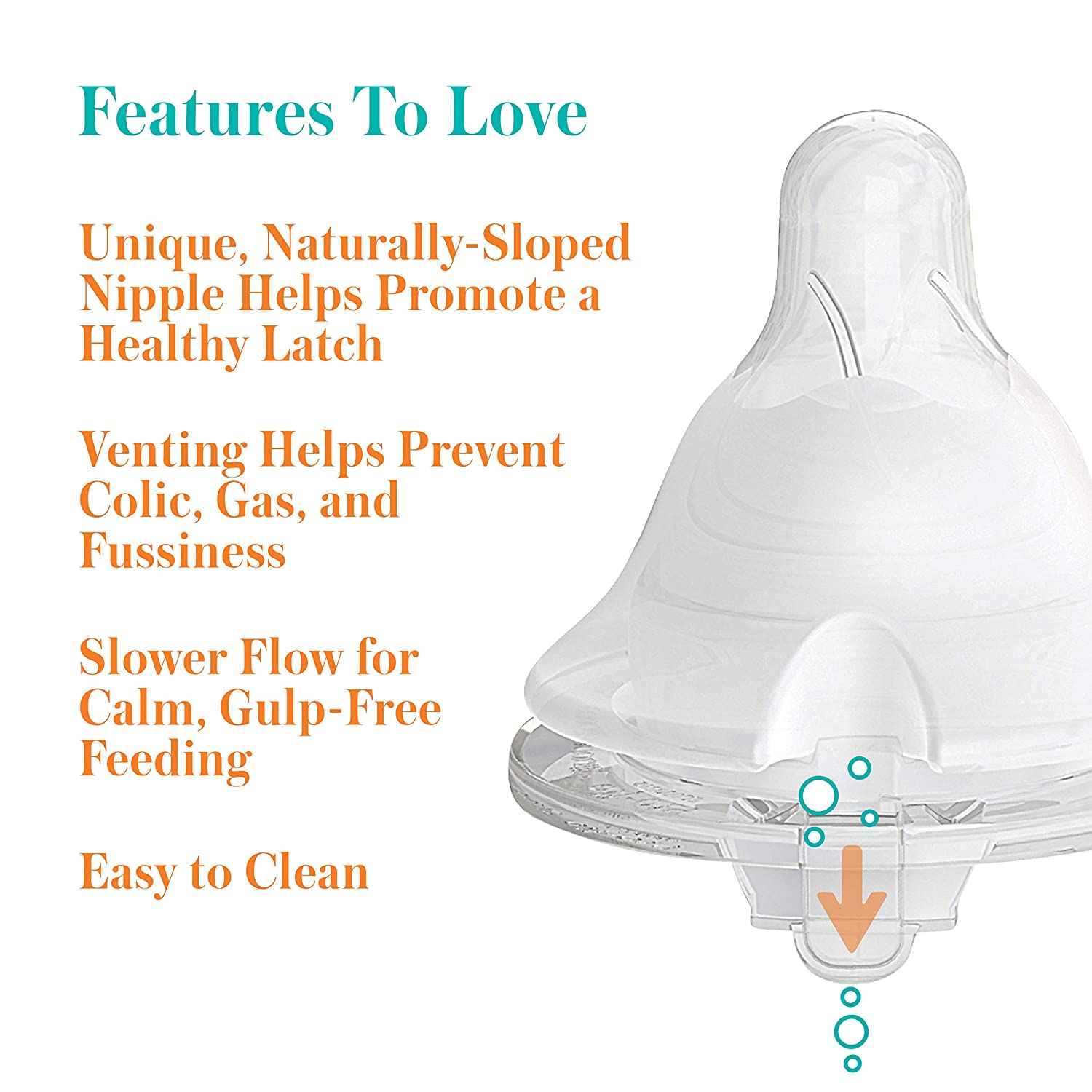 evenflo feeding glass premium proflo vented plus bottles Evenflo 5 Ounce 6 Pack Balance and Wide Neck Bottles