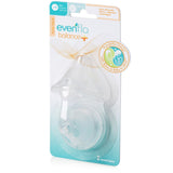 Evenflo Feeding Balance Plus Wide Neck Nipples, 0 Months and Up (Pack of 2)
