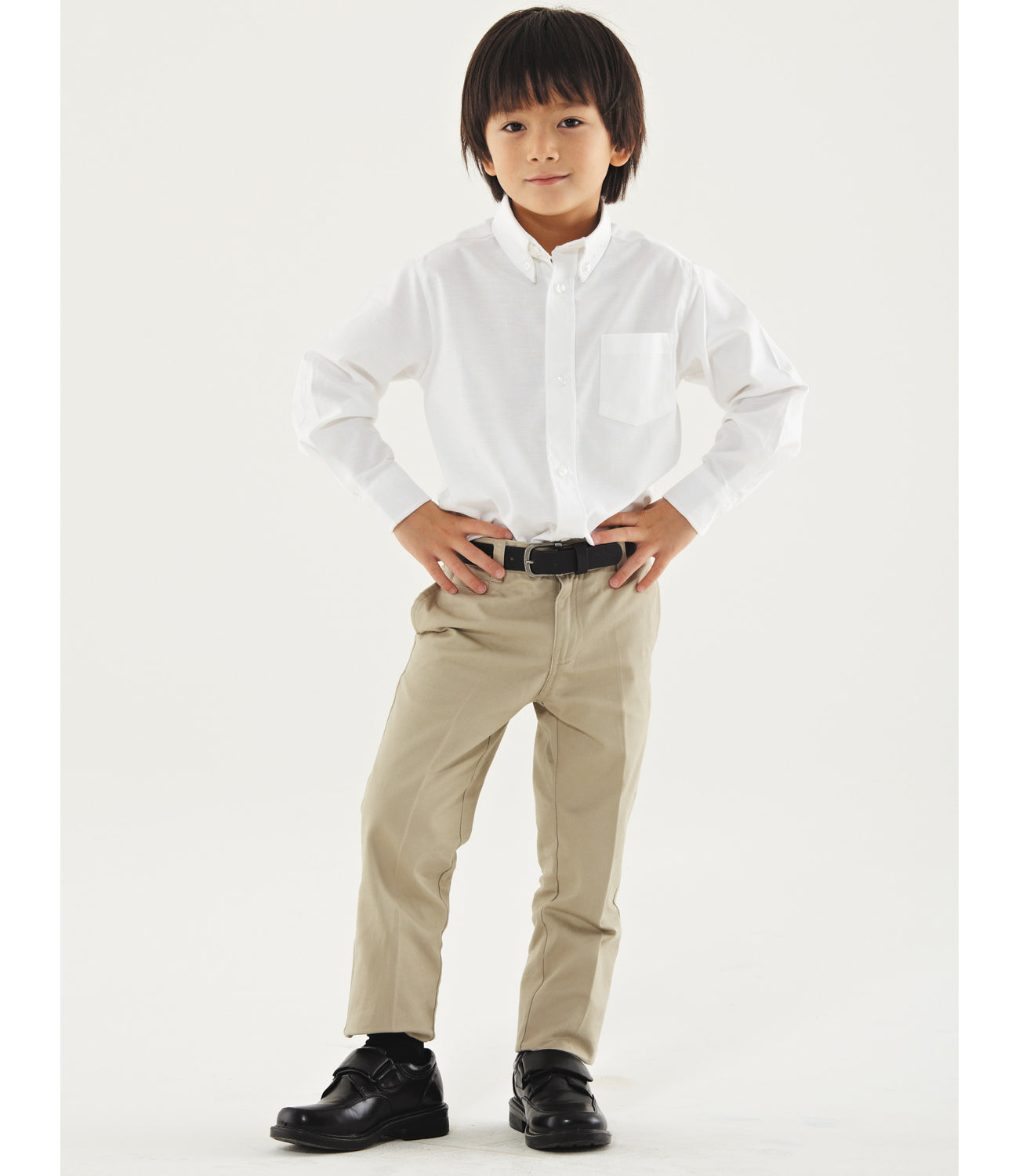 boys husky dress shirt PROPER SPORT BOYS COTTON BLEND Husky DRESS SHIRT, 14 Husky / Black