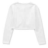 Bonnie Jean Girls 4-6X Pearl Flower Sweater