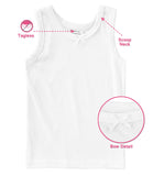 Chloe B. Girls 2-20 Cotton Tank Tops, 3-Pack