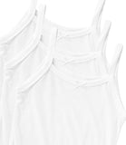 Cyndeelee Girls 2-20 Cotton Camisoles, 3-Pack