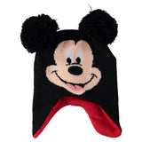 Disney Boys 12-24 Months Mickey Mouse Face Hat Mitten Set