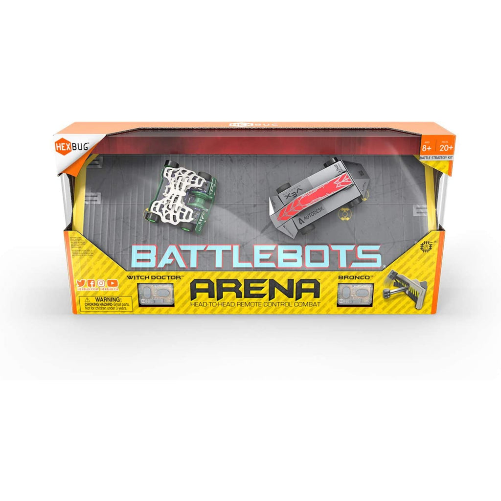 HEXBUG BattleBots Arena Bronco & Witch Doctor – S&D Kids