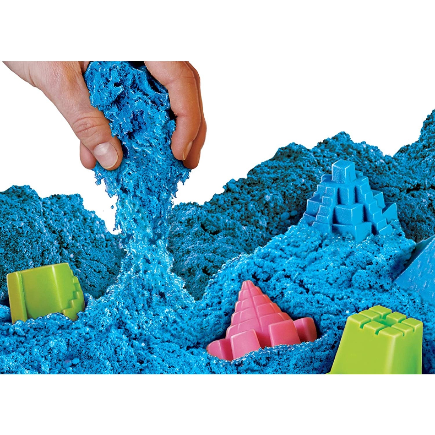 Spin Master Kinetic Sand Box Set - Blue - NEW 