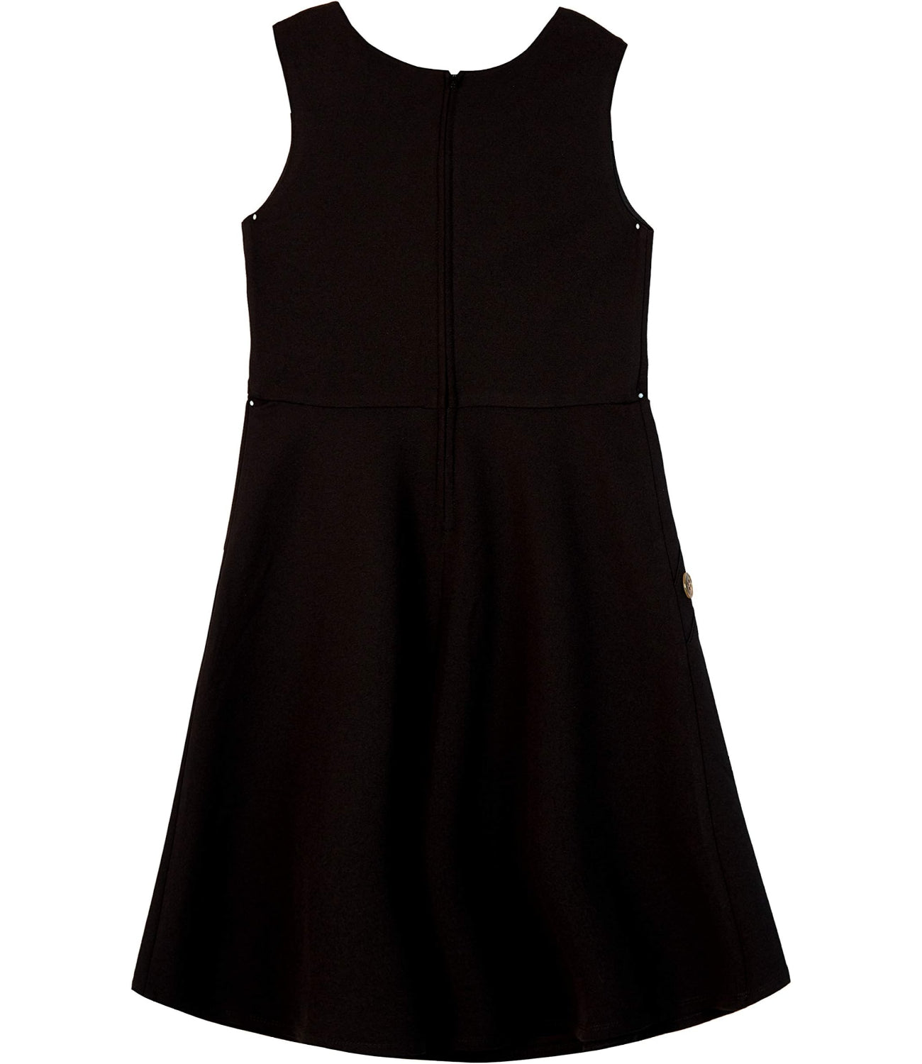 a byer black dress A. Byer Women's Junior Cut Away Triangle Back Fit & Flare Dress