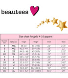 Beautees Girls 7-16 Sleeveless Denim Tulle Dress