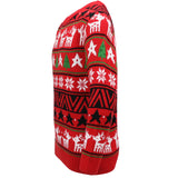 Kimu Boys 2-18 Fairisle Print Sweater