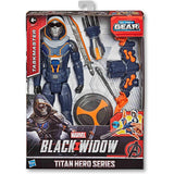 Hasbro Marvel Black Widow Titan Hero Series Blast Gear Taskmaster Action Figure, 12-Inch Toy
