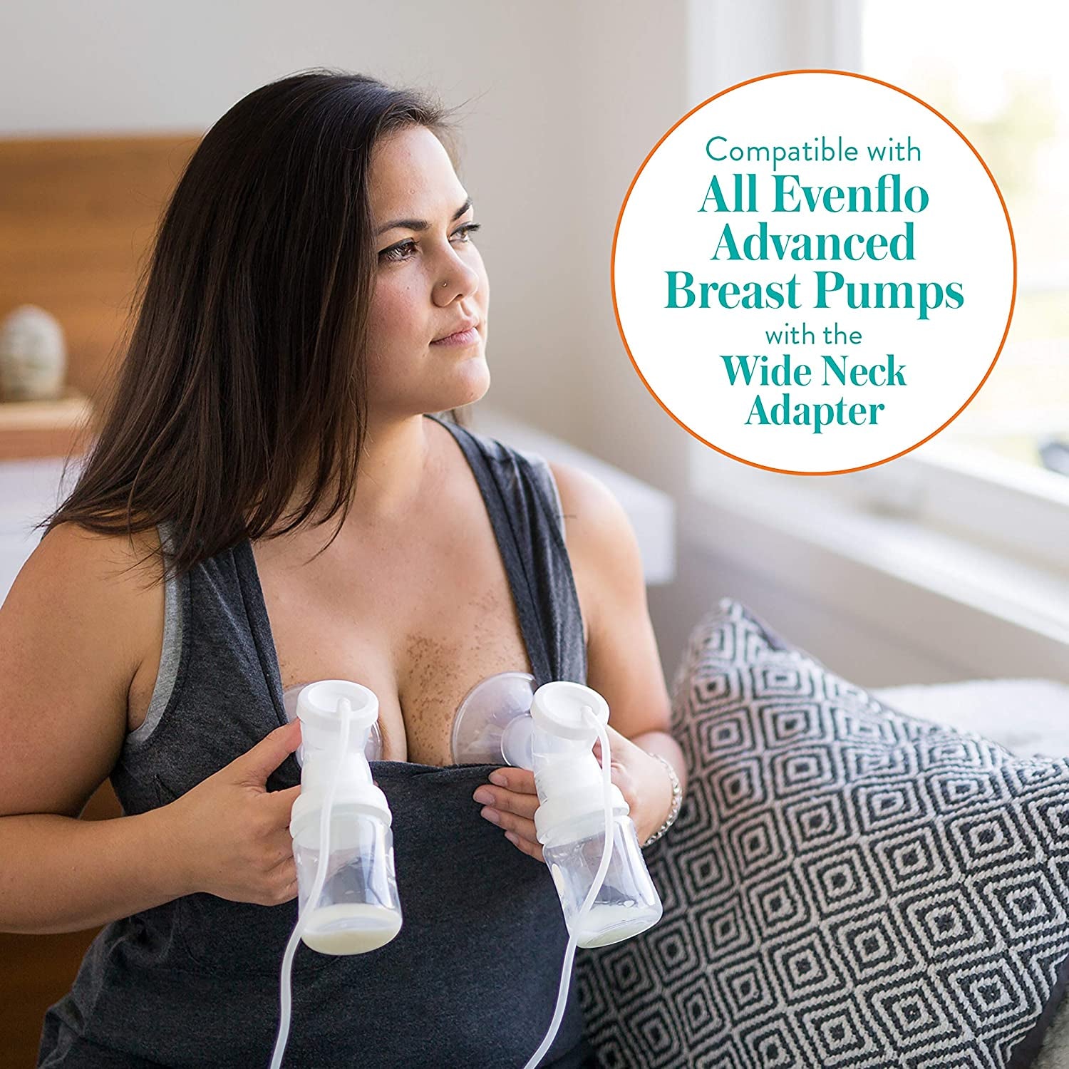 evenflo pro flo Evenflo Feeding Balance + Wide Neck BPA-Free Plastic Baby Bottles