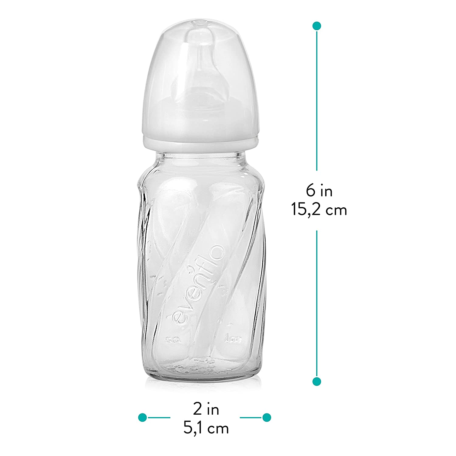 evenflo feeding glass premium proflo vented plus bottles Evenflo Feeding Glass Premium Proflo Vented Plus Bottles, Clear, 4 Oun – S&D Kids
