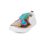 Olivia Miller Girls 11-5 Pineapple Slip On Sneaker