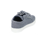 Olivia Miller Girls 11-5 Canvas Sneaker with Top Knot