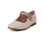Rachel Shoes Little Girls 11-3 Velcro Strap Ballerina Flats