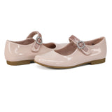Rachel Shoes Little Girls 11-3 Velcro Strap Ballerina Flats