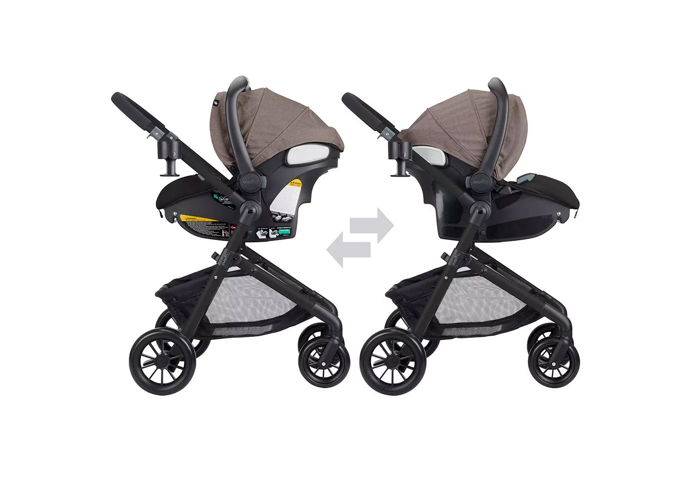 evenflo advanced litemax Evenflo Pivot Modular Travel System with ProSeries LiteMax Infant Car – S&D Kids