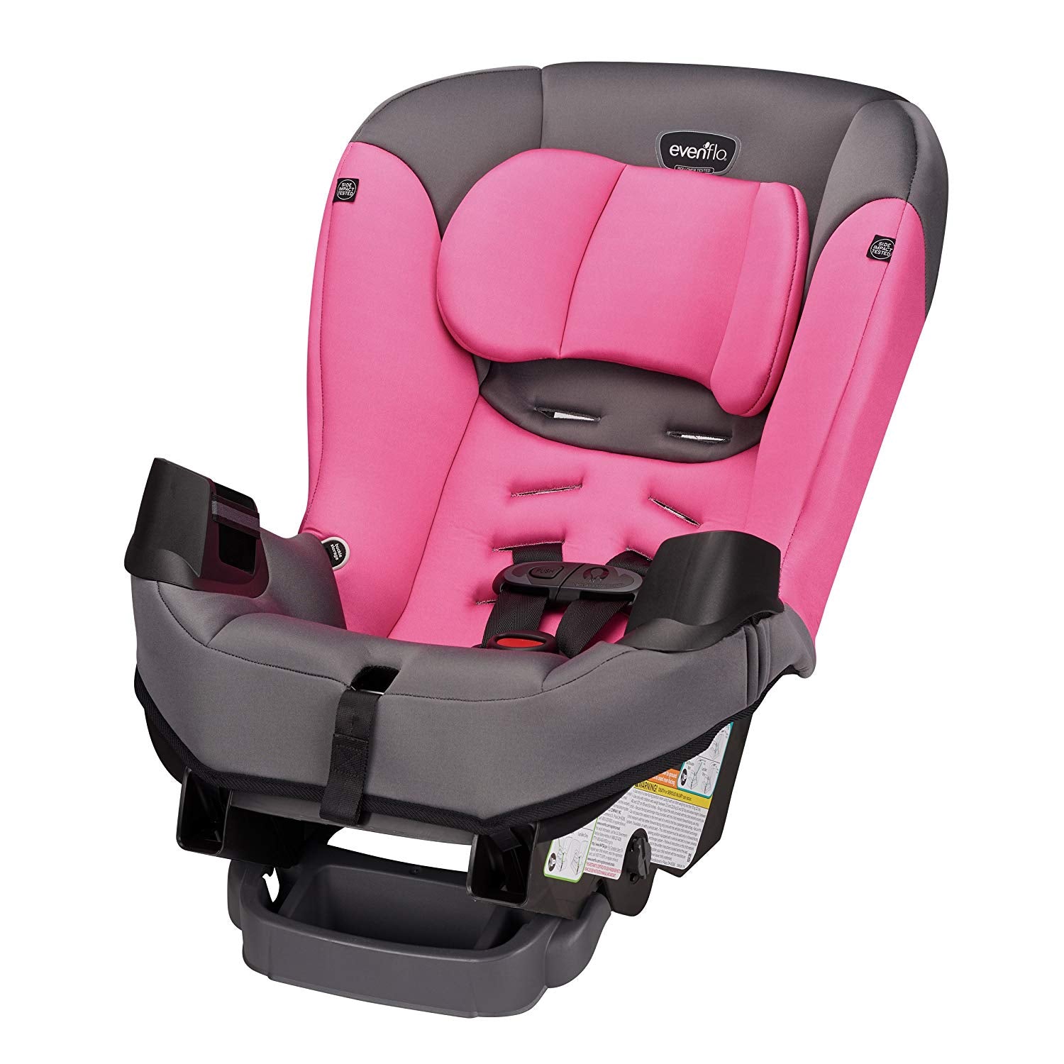 pink evenflo convertible car seat Evenflo Sonus Convertible Car Seat, Strawberry Pink – S&D Kids