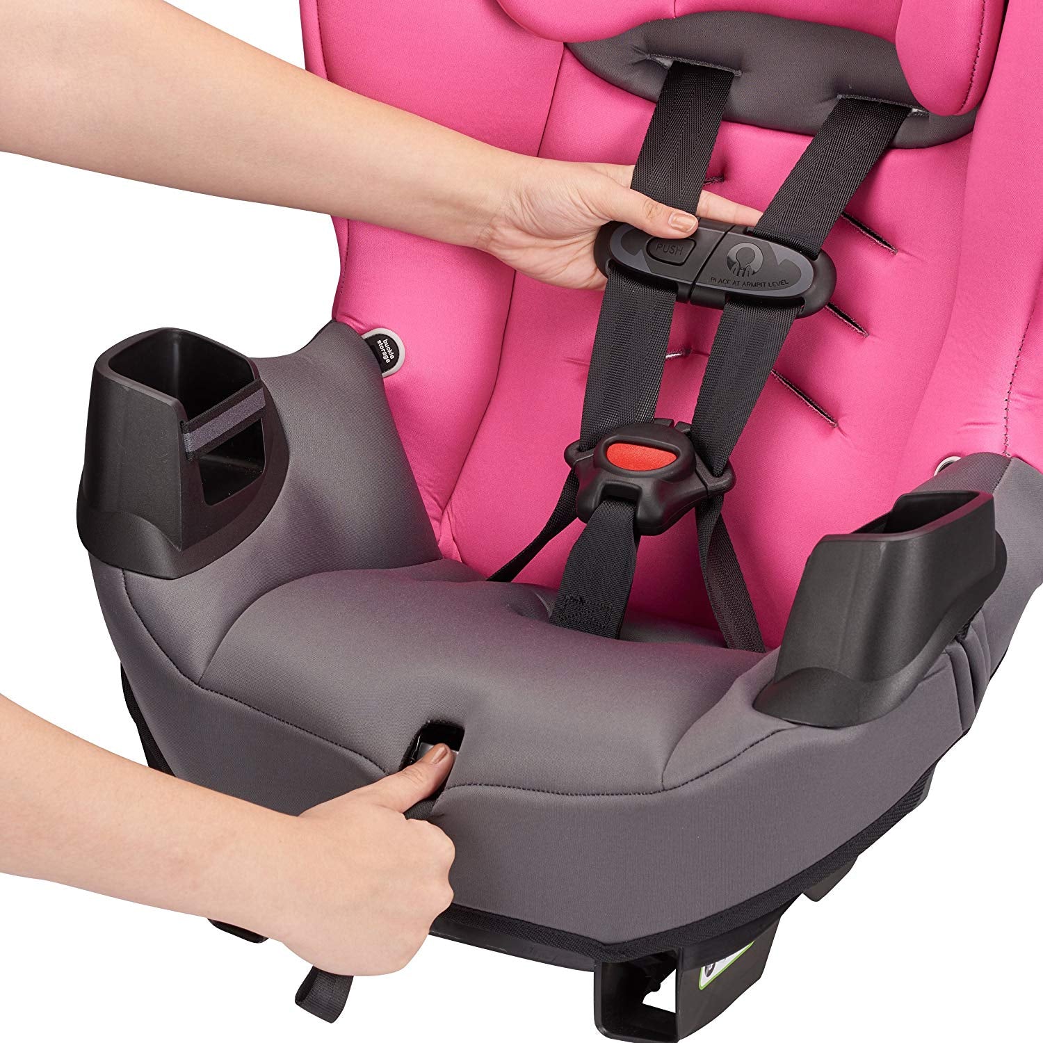 evenflo pink car seat Evenflo Sonus Convertible Car Seat, Strawberry Pink – S&D Kids