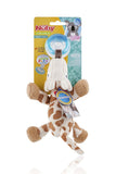 Nuby Natural Flex Cherry Pacifier with Snoozie Combo Set, Giraffe