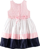 Youngland Girls 0-9 Months Lace Nautical Dress
