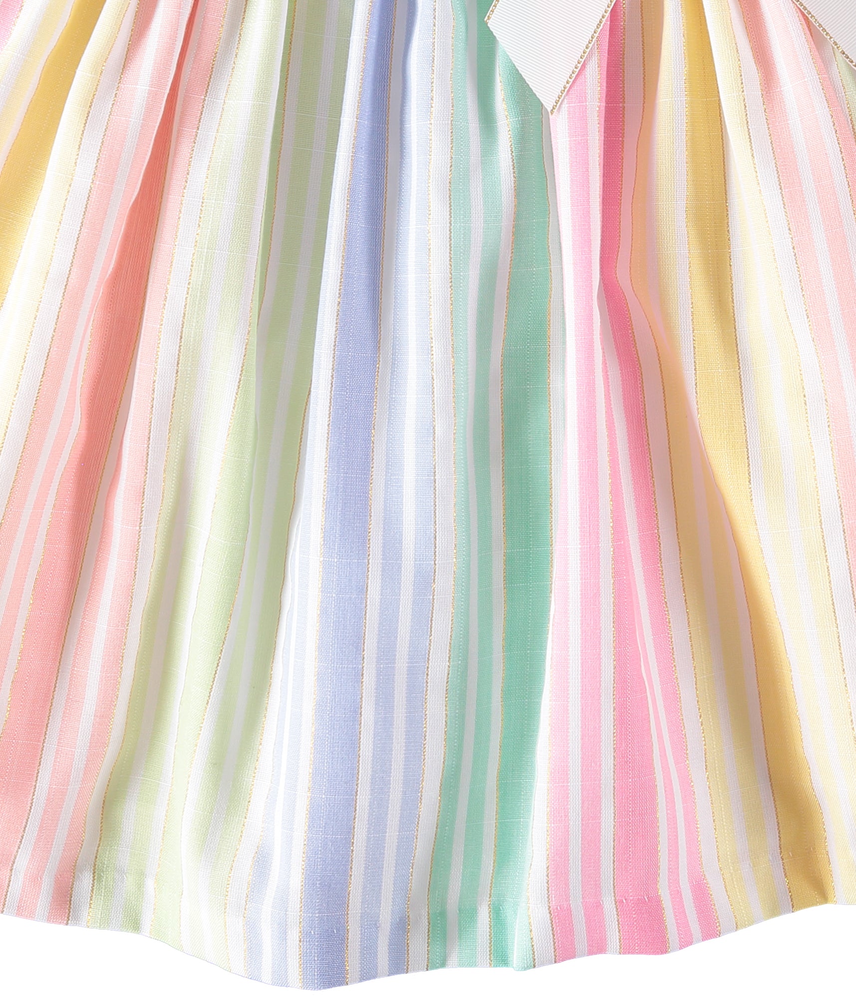 Bonnie Jean Girls 7-16 Stripe Bow Linen Dress