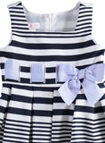 Bonnie Jean Girls 4-6X Stripe Nautical Dress