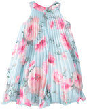 Bonnie Jean Girls 2T-4T Floral Pleated Dress