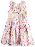 Bonnie Jean Girls 2T-4T Pleated Floral Dress