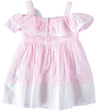 Bonnie Jean Girls 12-24 Months Eyelet Ruffle Dress