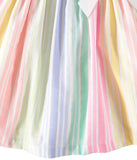 Bonnie Jean Girls 0-9 Months Stripe Bow Linen Dress